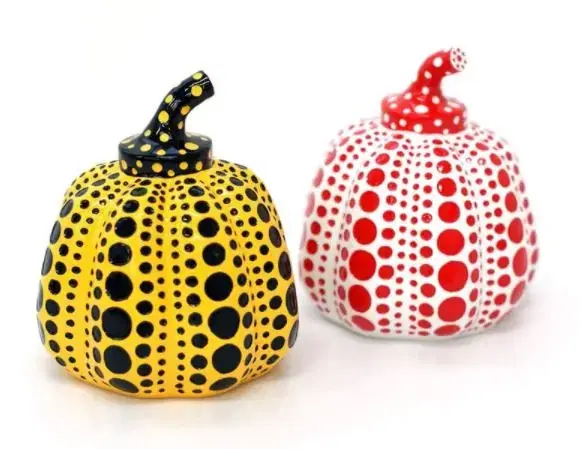 쿠사마 야요이 호박펌킨 오브제 모형 kusama yayoi